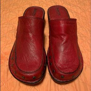 Women’s “Born” leather mules